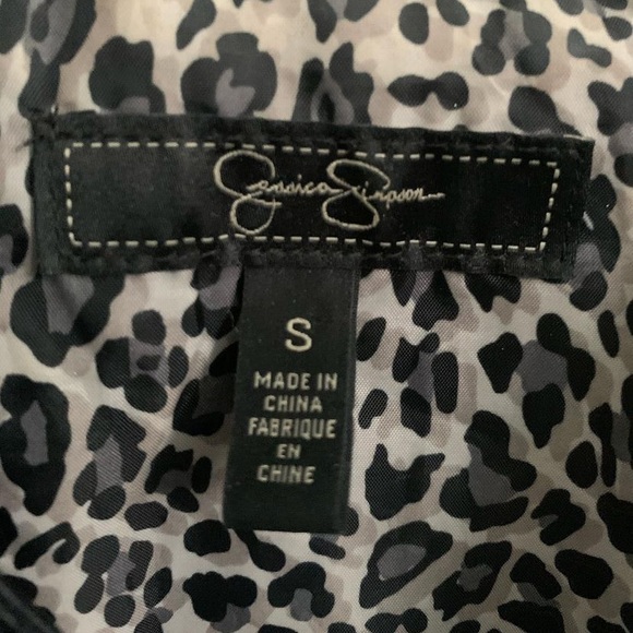 Jessica Simpson leather jacket - Picture 2 of 3